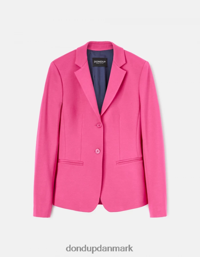 enkeltradet jersey blazer Kvinder 0XD0D0381 orkidé DONDUP beklædning