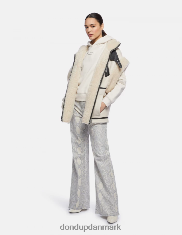 hættetrøje med normal pasform Kvinder 0XD0D0425 lievito DONDUP beklædning