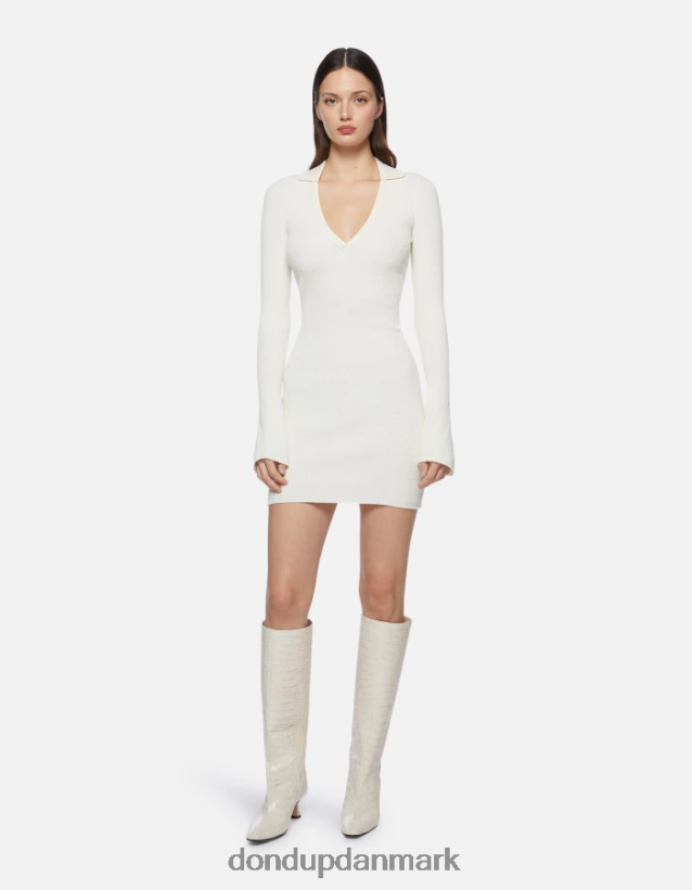 kort viskosekjole Kvinder 0XD0D0271 lievito DONDUP beklædning