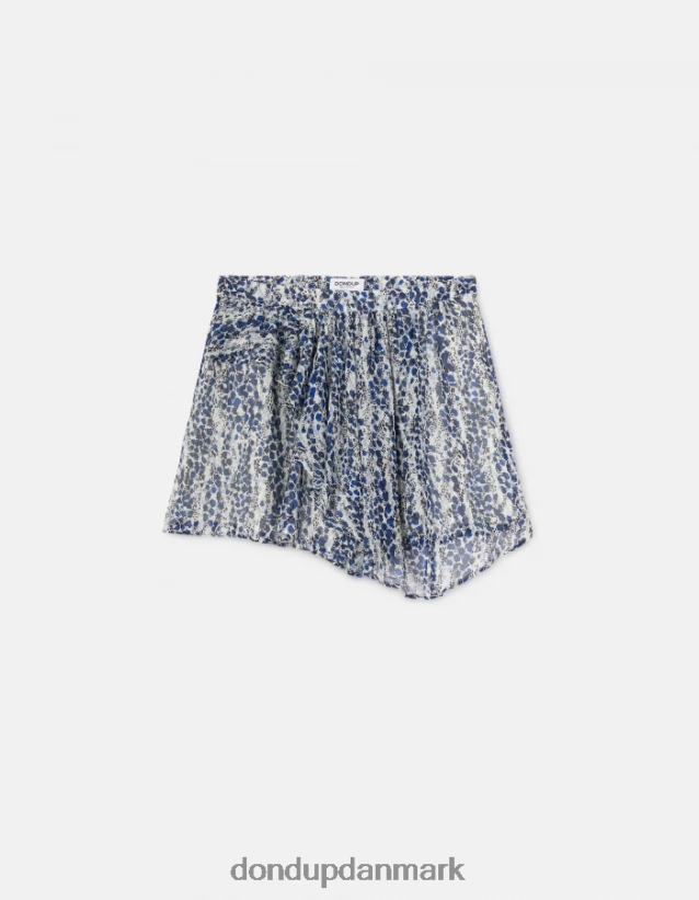 kort georgette nederdel Kvinder 0XD0D0400 burro DONDUP beklædning