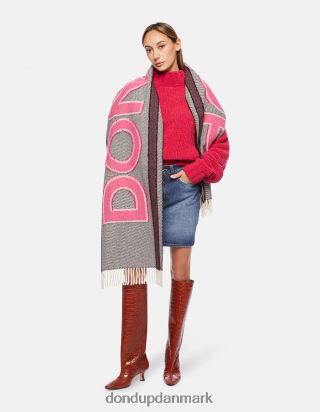 kort stiv denimnederdel Kvinder 0XD0D0404 blå DONDUP beklædning