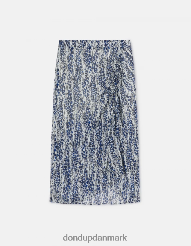 midi georgette nederdel Kvinder 0XD0D0401 burro DONDUP beklædning