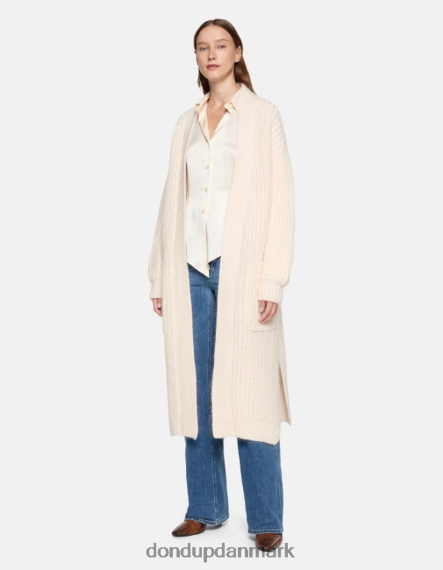 slim fit satin skjorte Kvinder 0XD0D0253 burro DONDUP beklædning