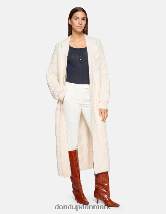 slim fit uld henley top Kvinder 0XD0D0430 Marine blå DONDUP beklædning