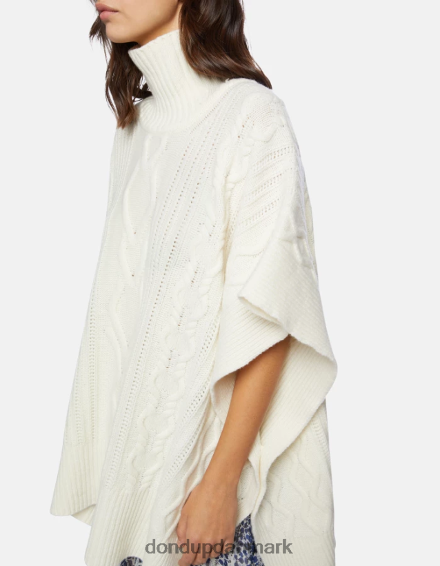 oversized uldponcho Kvinder 0XD0D0310 burro DONDUP beklædning