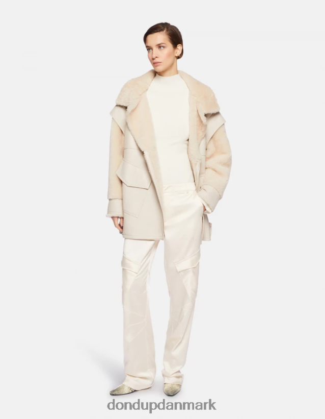 slim fit polo-hals viskosetrøje Kvinder 0XD0D0306 lievito DONDUP beklædning