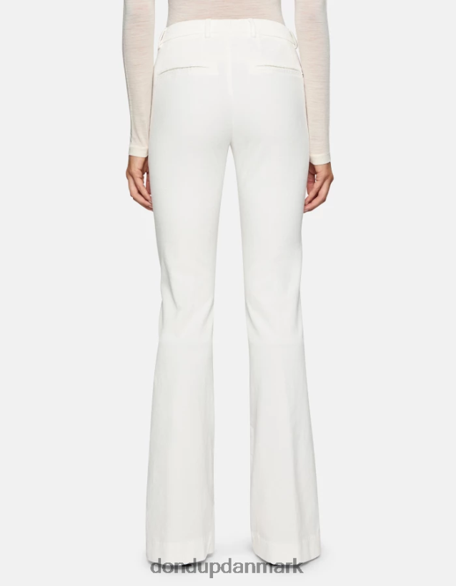 Lexi bootcut bukser i fløjl Kvinder 0XD0D0123 burro DONDUP beklædning