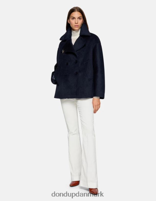 Lexi bootcut bukser i fløjl Kvinder 0XD0D0123 burro DONDUP beklædning