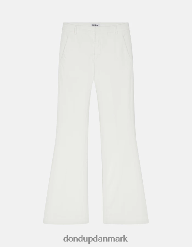 Lexi bootcut bukser i fløjl Kvinder 0XD0D0123 burro DONDUP beklædning