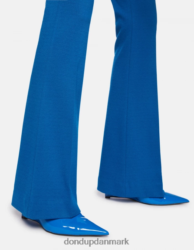 Lexi bootcut bukser i jersey Kvinder 0XD0D0157 turkis DONDUP beklædning