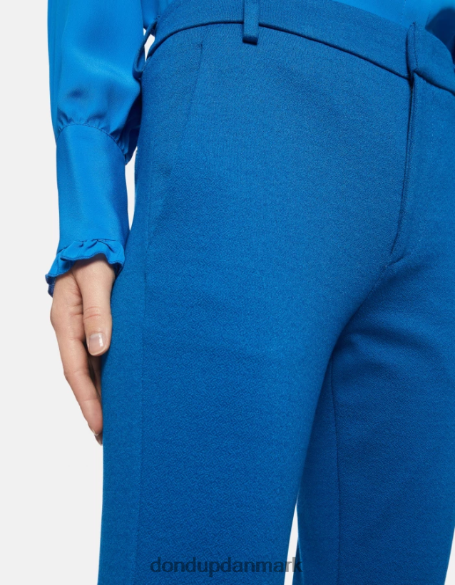 Lexi bootcut bukser i jersey Kvinder 0XD0D0157 turkis DONDUP beklædning