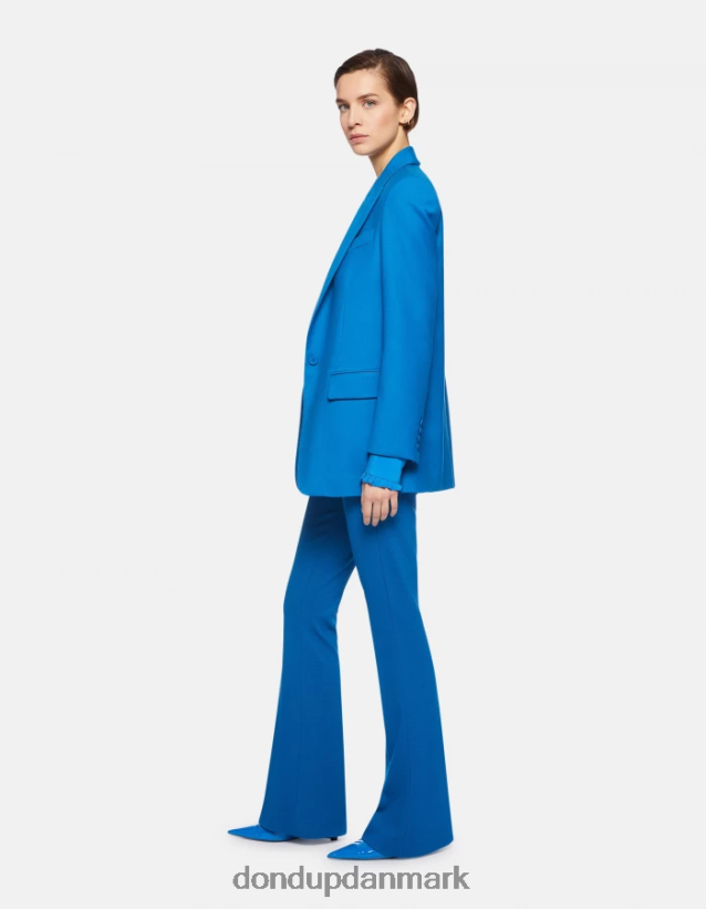 Lexi bootcut bukser i jersey Kvinder 0XD0D0157 turkis DONDUP beklædning