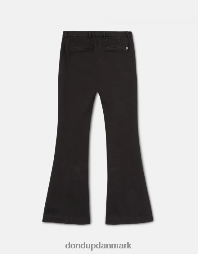 Lexi bootcut bukser i stretch bull denim Kvinder 0XD0D0216 sort DONDUP beklædning