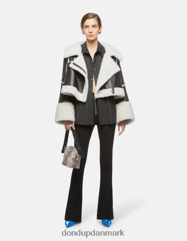 avril bootcut jersey bukser Kvinder 0XD0D0217 sort DONDUP beklædning