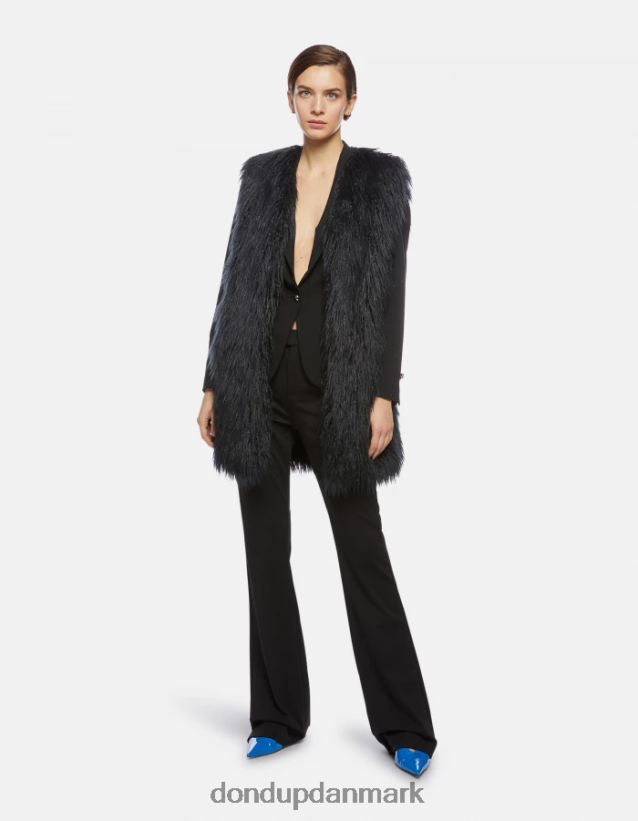 tina bootcut jersey bukser Kvinder 0XD0D0205 sort DONDUP beklædning