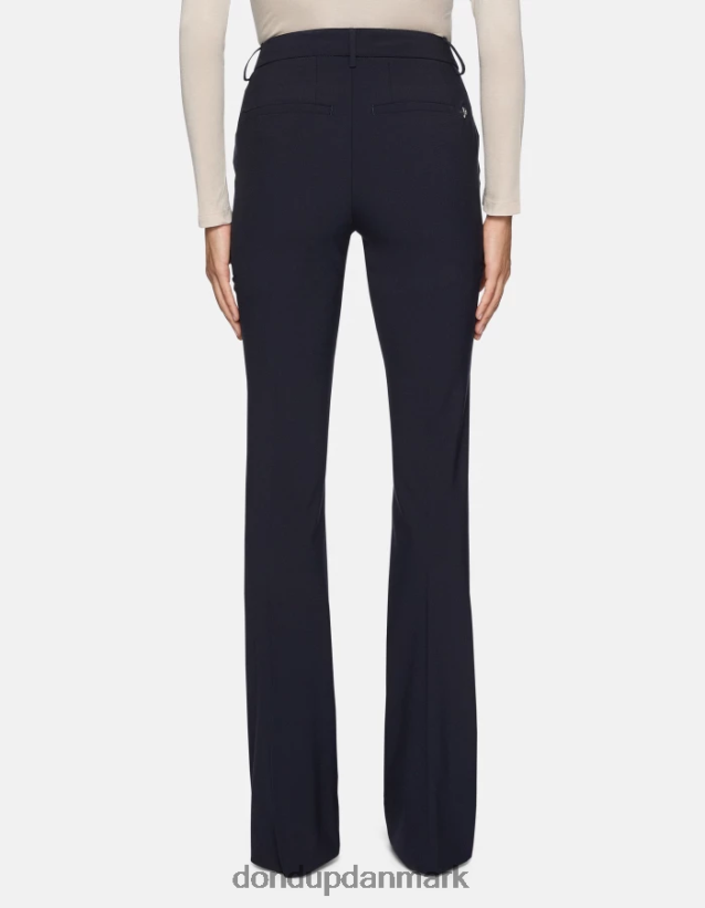 tina bootcut uldbukser Kvinder 0XD0D0192 Marine blå DONDUP beklædning