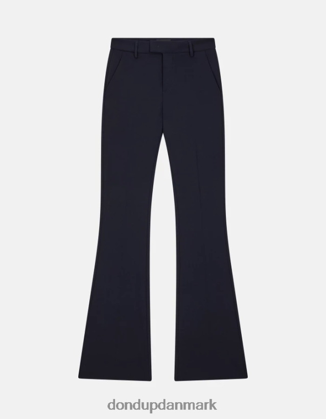 tina bootcut uldbukser Kvinder 0XD0D0192 Marine blå DONDUP beklædning