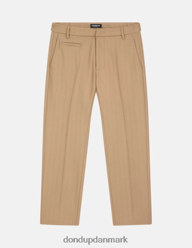 27-tommer bukser i uldblanding i ariel-gulerod Kvinder 0XD0D0146 beige DONDUP beklædning