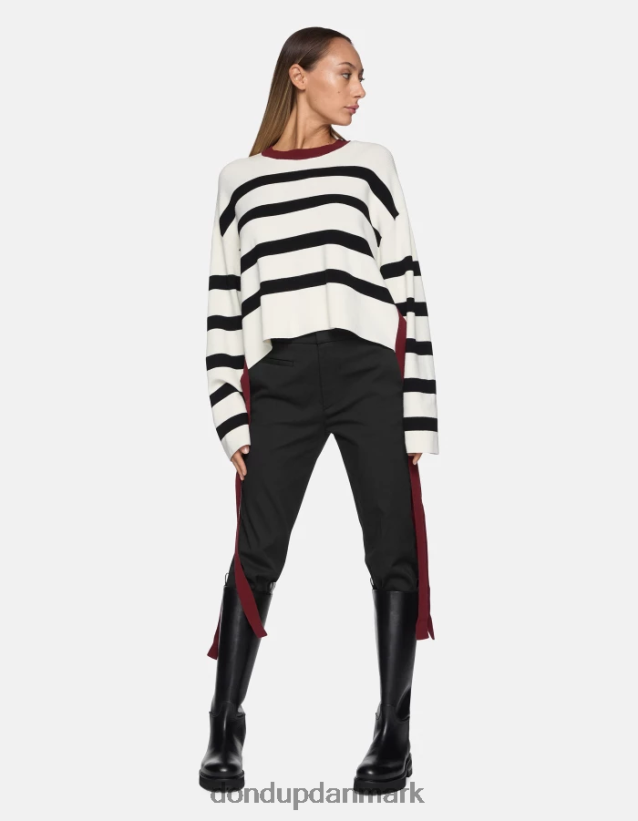 ariel gulerods-fit bomuldsbukser Kvinder 0XD0D0200 sort DONDUP beklædning