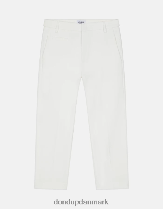 ariel gulerods-fit bomuldsbukser Kvinder 0XD0D0202 hvid DONDUP beklædning