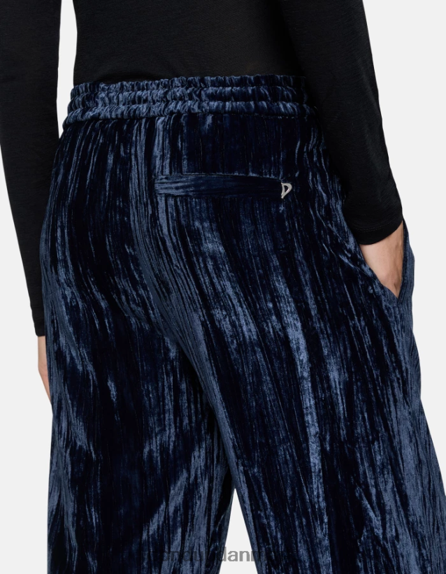 marisol fløjls joggers Kvinder 0XD0D0148 Marine blå DONDUP beklædning