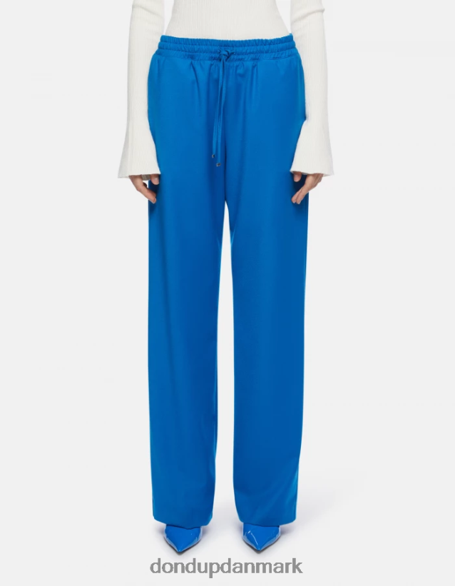 marisol flannel joggers Kvinder 0XD0D0181 turkis DONDUP beklædning