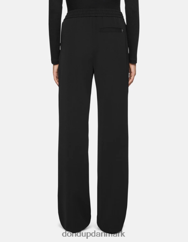 marisol gabardine joggere Kvinder 0XD0D0151 sort DONDUP beklædning