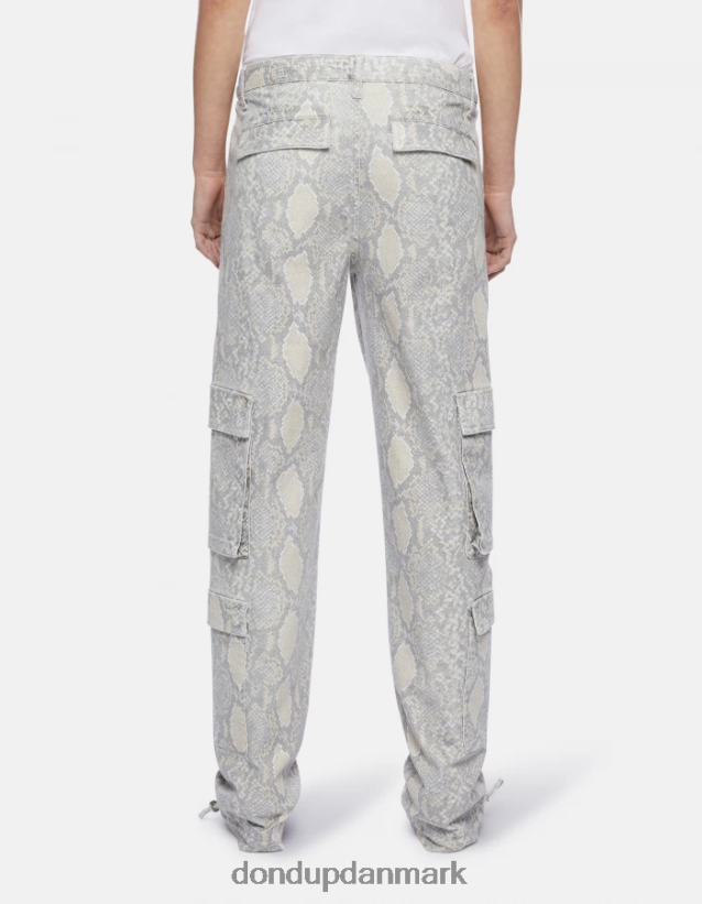 tori bomuldsbukser med løs pasform Kvinder 0XD0D0119 naturlig DONDUP beklædning