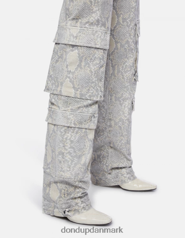 tori bomuldsbukser med løs pasform Kvinder 0XD0D0119 naturlig DONDUP beklædning