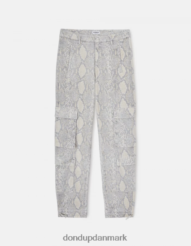 tori bomuldsbukser med løs pasform Kvinder 0XD0D0119 naturlig DONDUP beklædning