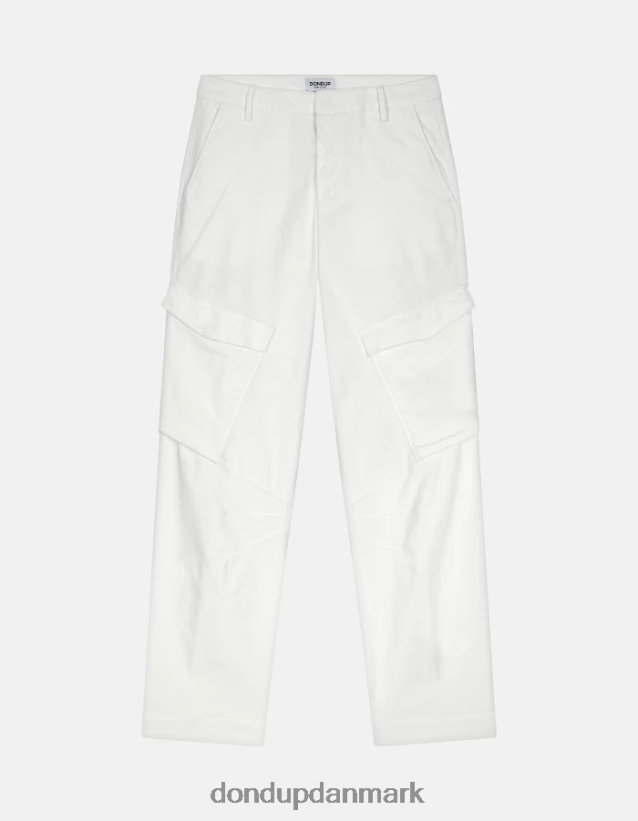 camila fløjlsbukser med løs pasform Kvinder 0XD0D0209 burro DONDUP beklædning