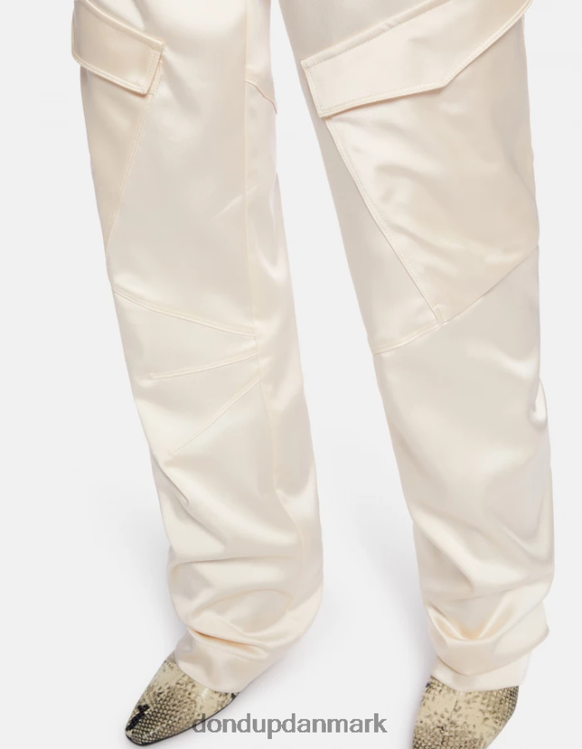 camila satinbukser med løs pasform Kvinder 0XD0D0198 burro DONDUP beklædning