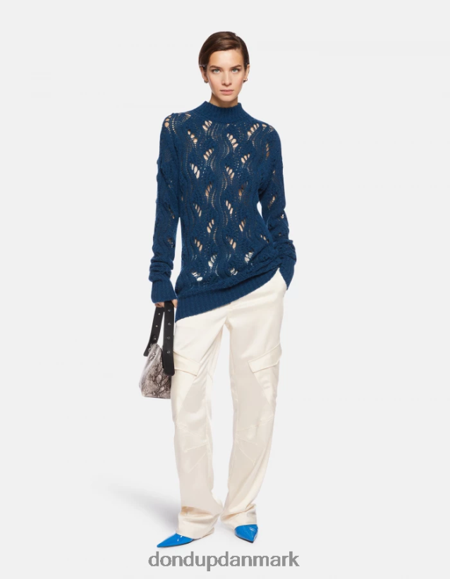 camila satinbukser med løs pasform Kvinder 0XD0D0198 burro DONDUP beklædning