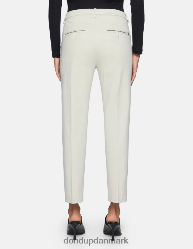 nima trikotinbukser med løs pasform Kvinder 0XD0D0231 gesso DONDUP beklædning