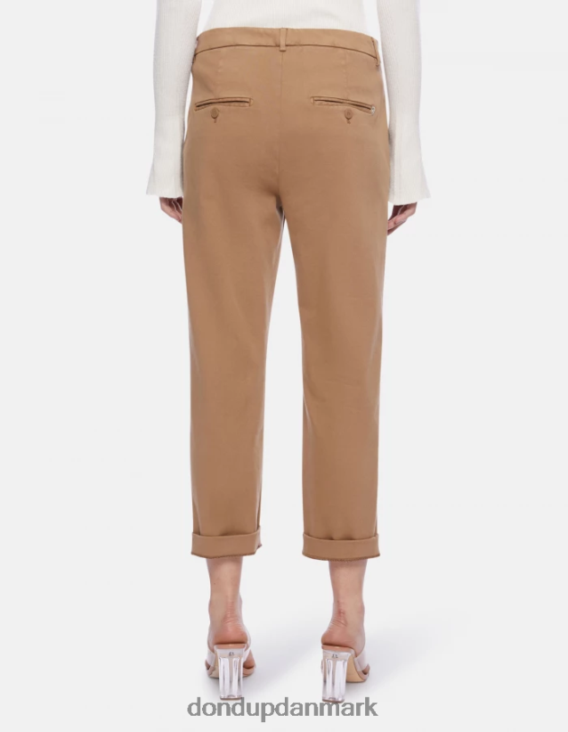nima trikotinbukser med løs pasform Kvinder 0XD0D0232 sand DONDUP beklædning