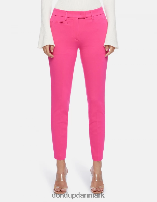 perfekte slim fit jerseybukser Kvinder 0XD0D0126 orkidé DONDUP beklædning