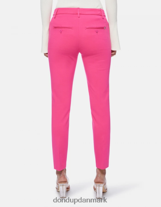 perfekte slim fit jerseybukser Kvinder 0XD0D0126 orkidé DONDUP beklædning
