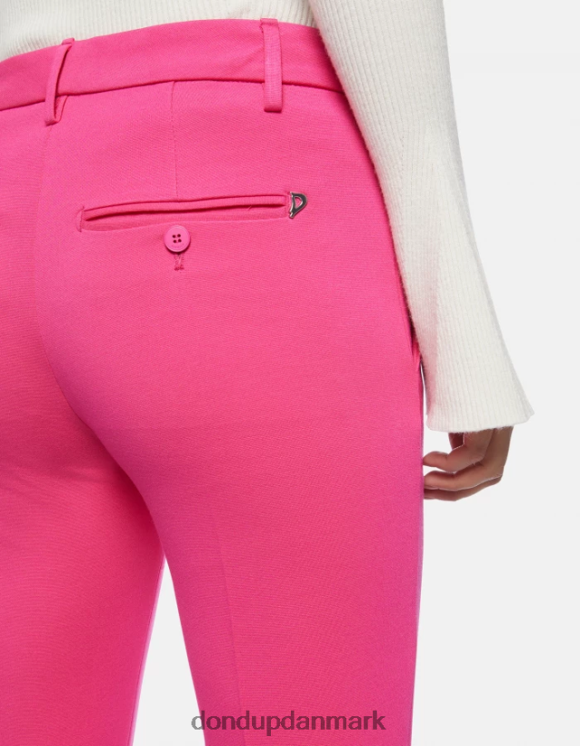perfekte slim fit jerseybukser Kvinder 0XD0D0126 orkidé DONDUP beklædning