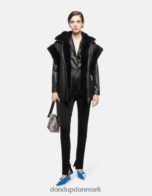 suzi super skinny jersey bukser Kvinder 0XD0D0124 sort DONDUP beklædning