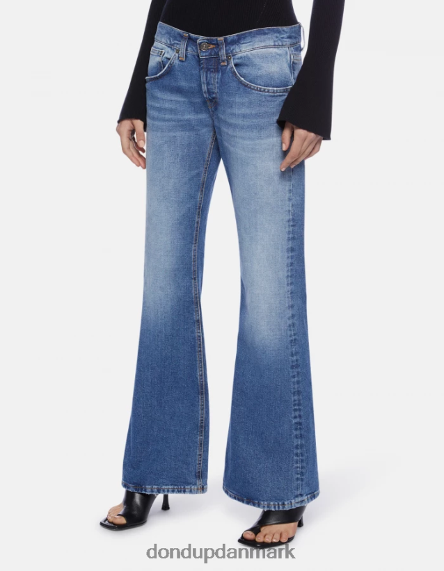 betty bootcut stive denim jeans Kvinder 0XD0D089 blå DONDUP beklædning