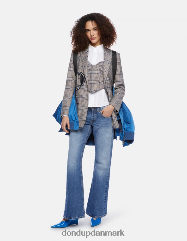 betty bootcut stive denim jeans Kvinder 0XD0D089 blå DONDUP beklædning