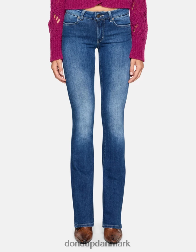 lola bootcut-jeans i stretch-denim Kvinder 0XD0D041 blå DONDUP beklædning