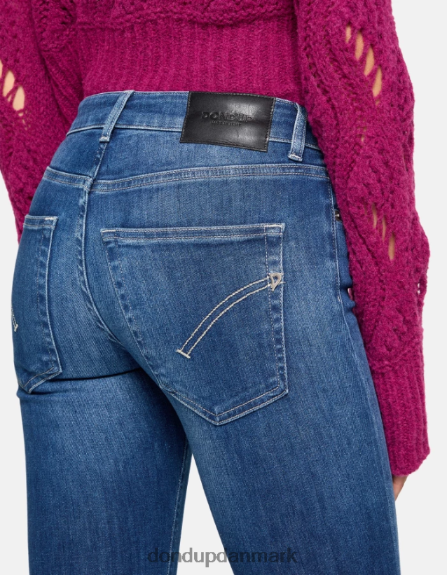 lola bootcut-jeans i stretch-denim Kvinder 0XD0D041 blå DONDUP beklædning