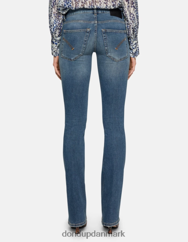 lola bootcut-jeans i stretch-denim Kvinder 0XD0D043 blå DONDUP beklædning