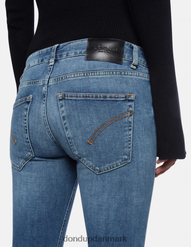 lola bootcut-jeans i stretch-denim Kvinder 0XD0D097 blå DONDUP beklædning