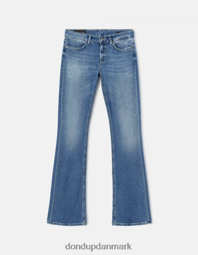 lola bootcut-jeans i stretch-denim Kvinder 0XD0D097 blå DONDUP beklædning