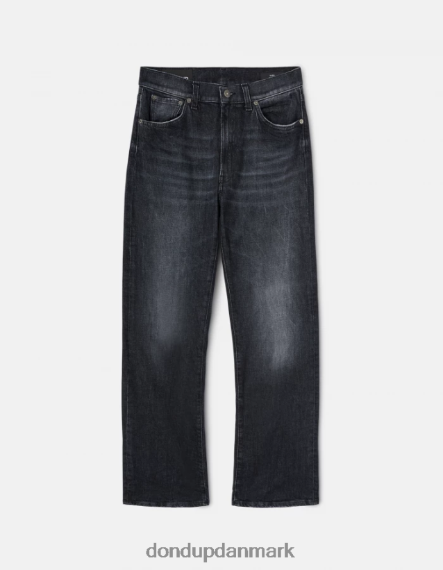 mabel denimjeans med brede ben og stretch Kvinder 0XD0D0104 sort DONDUP beklædning