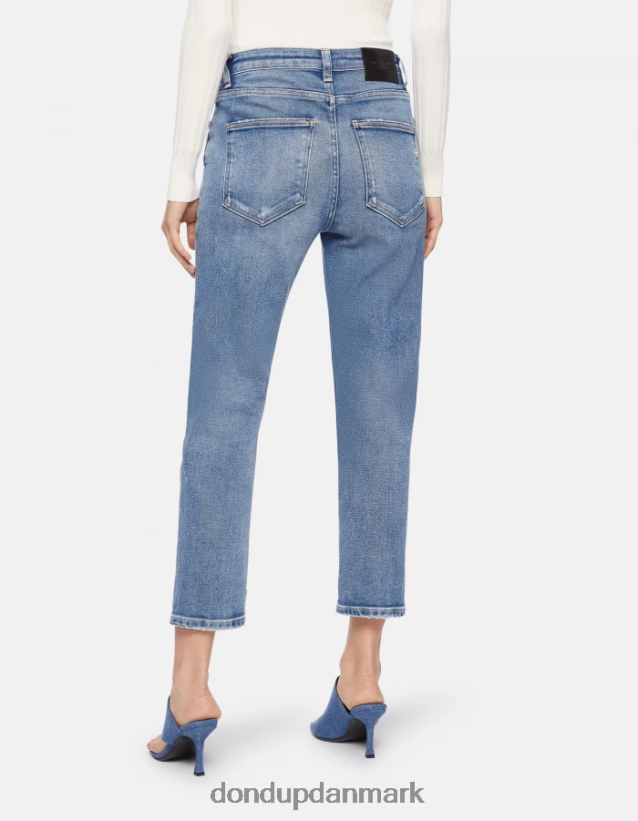 cindy jeans i regular fit stretch-denim Kvinder 0XD0D055 blå DONDUP beklædning