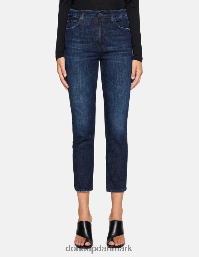 cindy jeans i regular fit stretch-denim Kvinder 0XD0D09 blå DONDUP beklædning