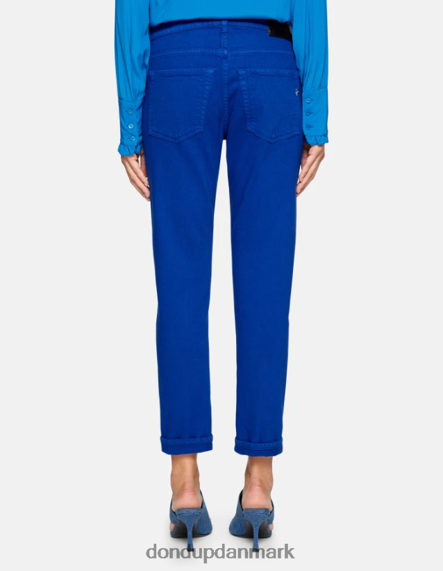 mila carrot-fit jeans i stretch bull denim Kvinder 0XD0D050 kongeblå DONDUP beklædning